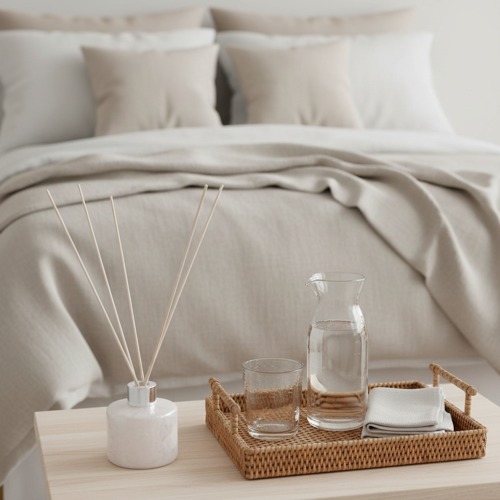 Small Cylinder Reed Diffuser - White