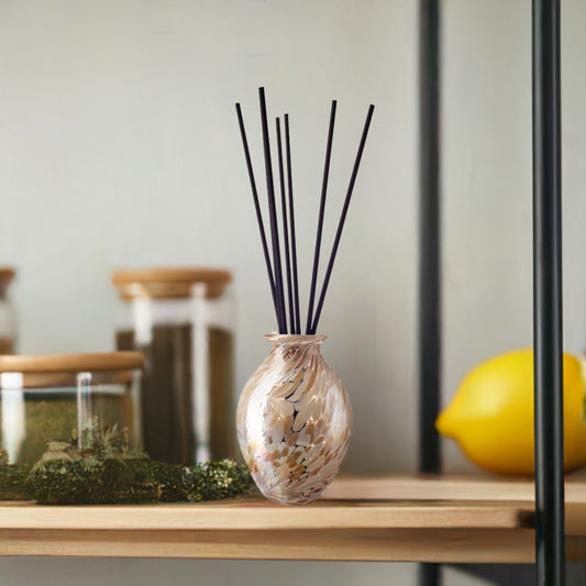 Bud Vase Reed Diffuser - Champagne & White