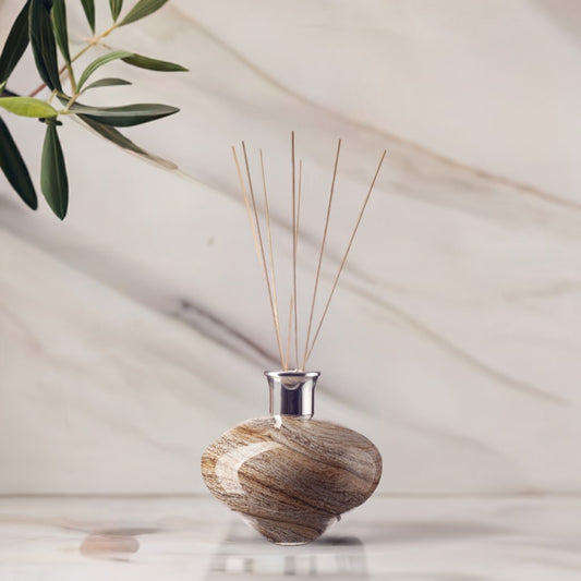 Oval Reed Diffuser - Natural Stone