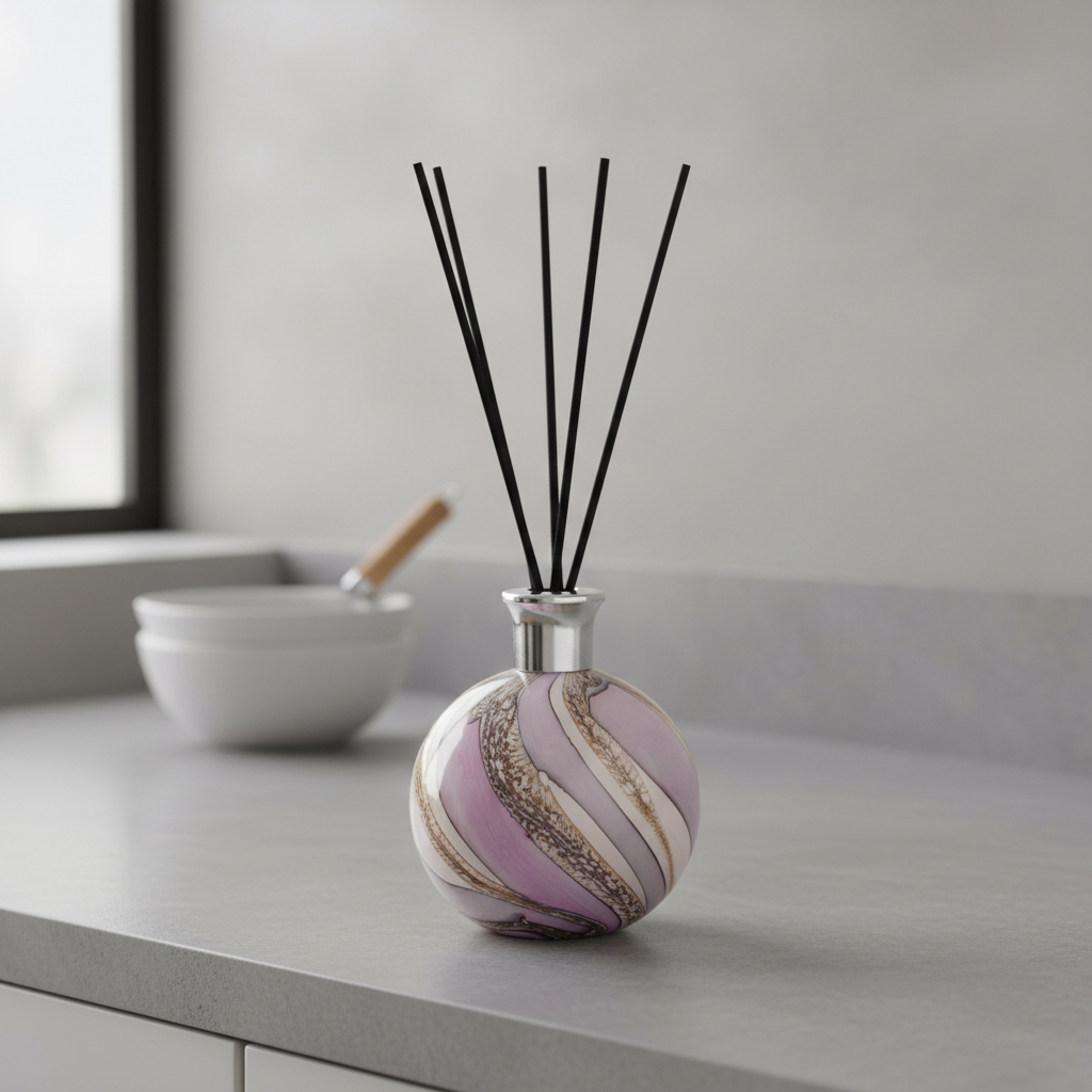 Large Sphere Reed Diffuser - Blushed Meadows