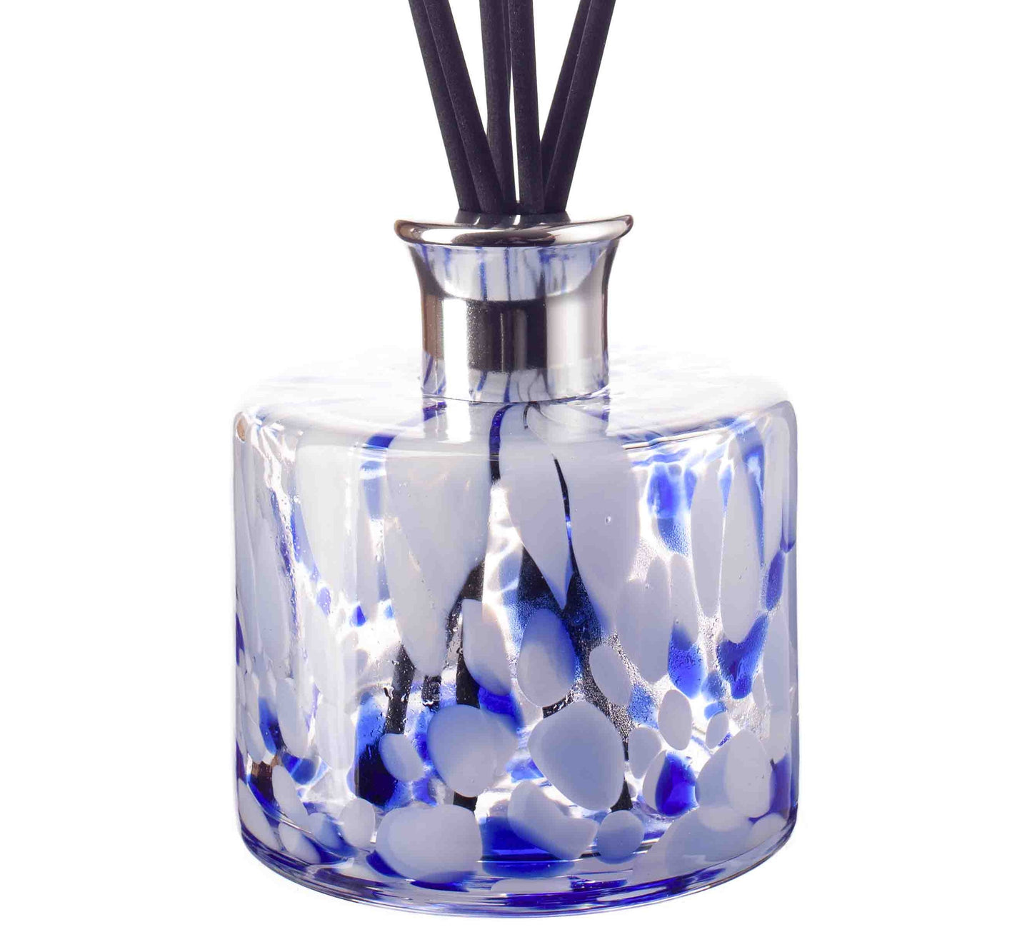 Cylinder Reed Diffuser - Blue and White