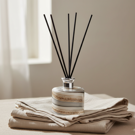 Cylinder Reed Diffuser - Smoked Meadows