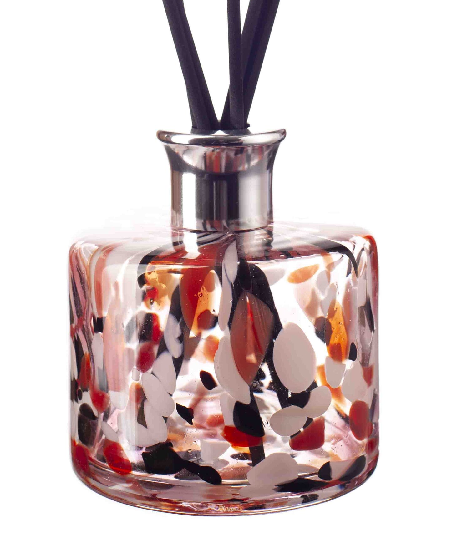 Cylinder Reed Diffuser - Red, Black and White