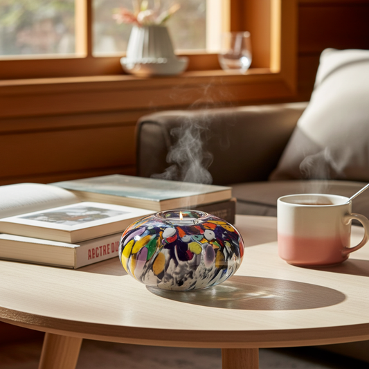 Oval Tealight Candle Holder