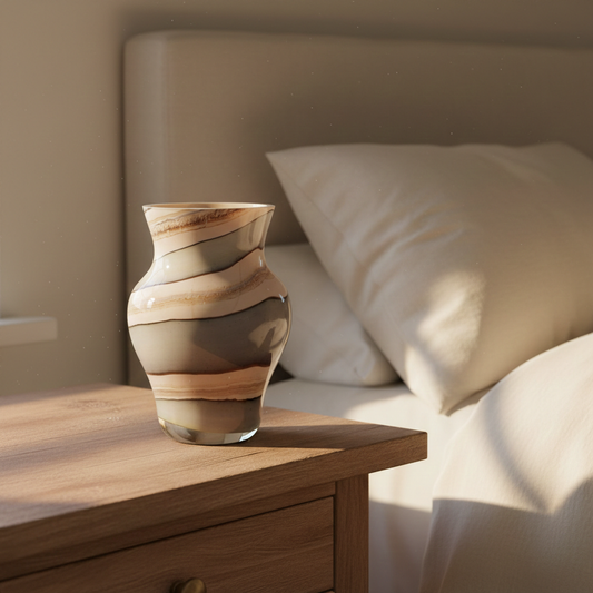 Urn Vase Medium 20cm - Smoked Meadows