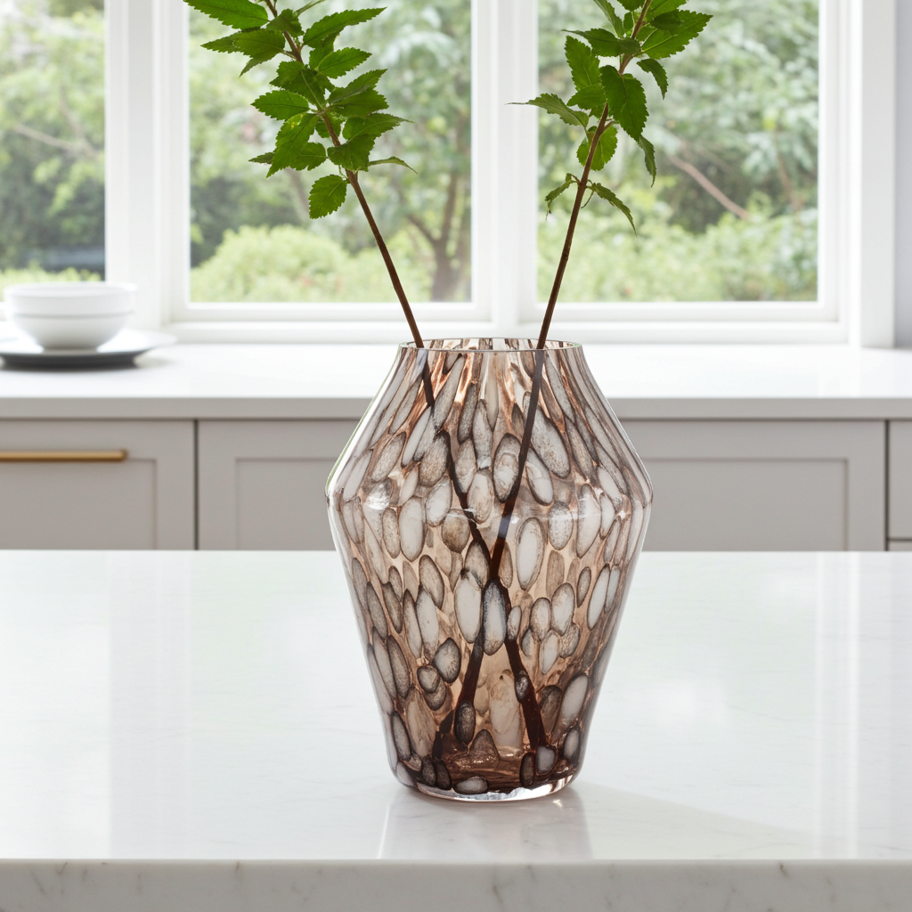 Diamond Vase 26cm - Desert Drift