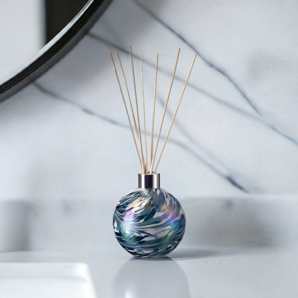 Sphere Reed Diffuser - Turquoise and White