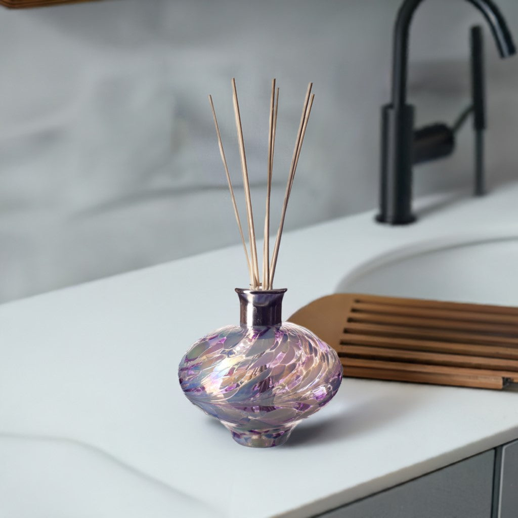 Oval Reed Diffuser - Pastel Pink, Blue and Sage
