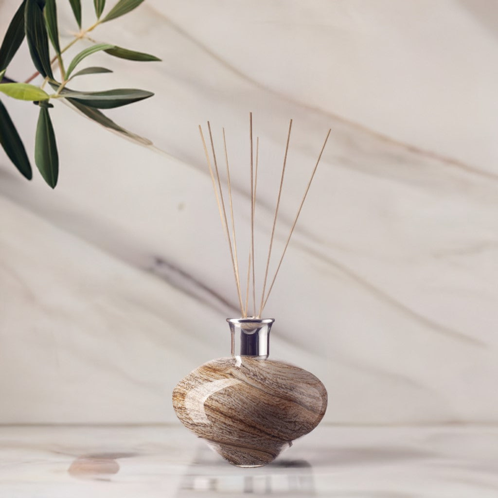Oval Reed Diffuser - Natural Stone