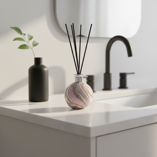 Large Sphere Reed Diffuser - Blushed Meadows