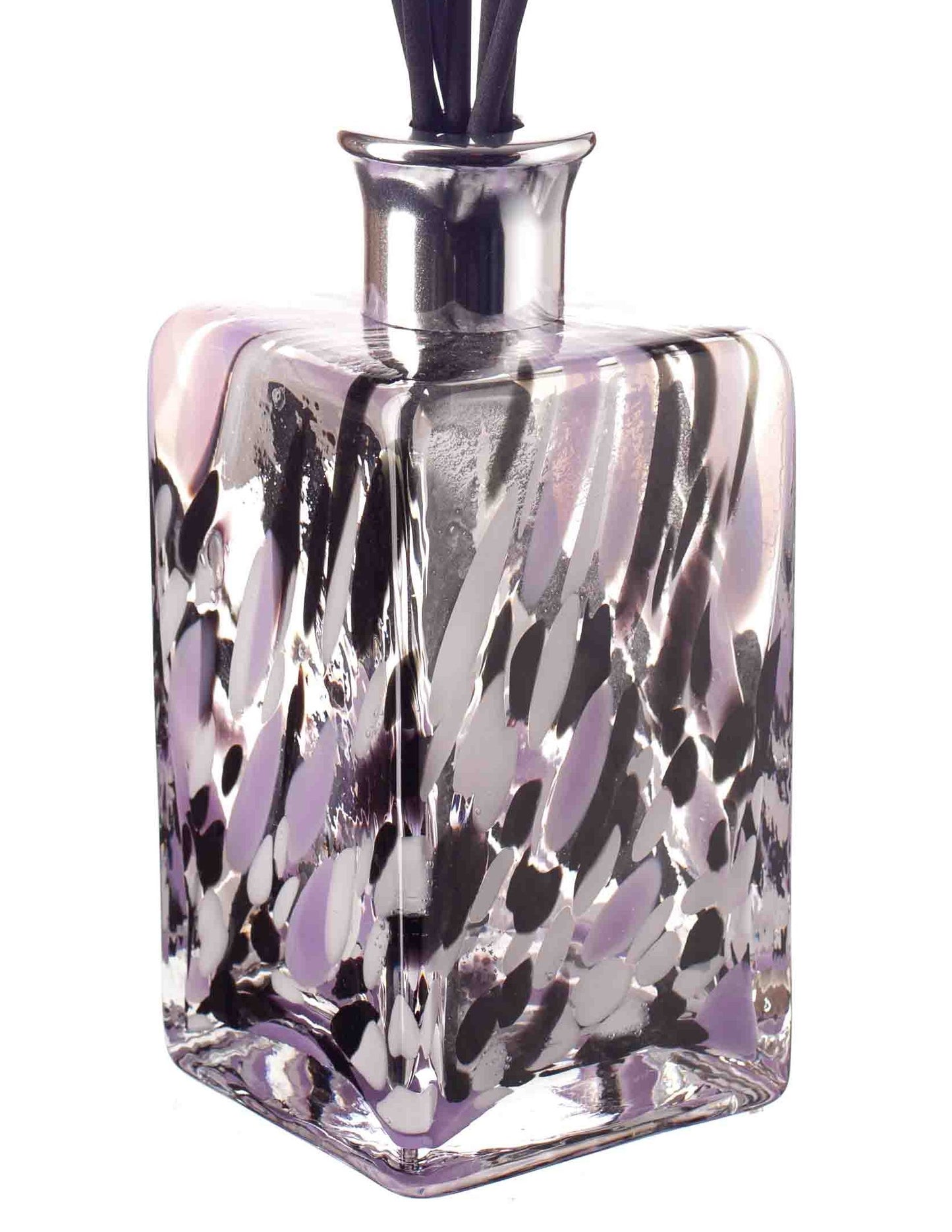 Rectangle Reed Diffuser - Purple, Black and White