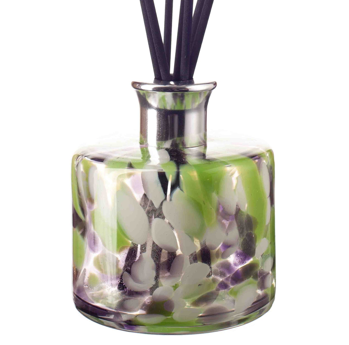 Cylinder Reed Diffuser - Green, Black and White