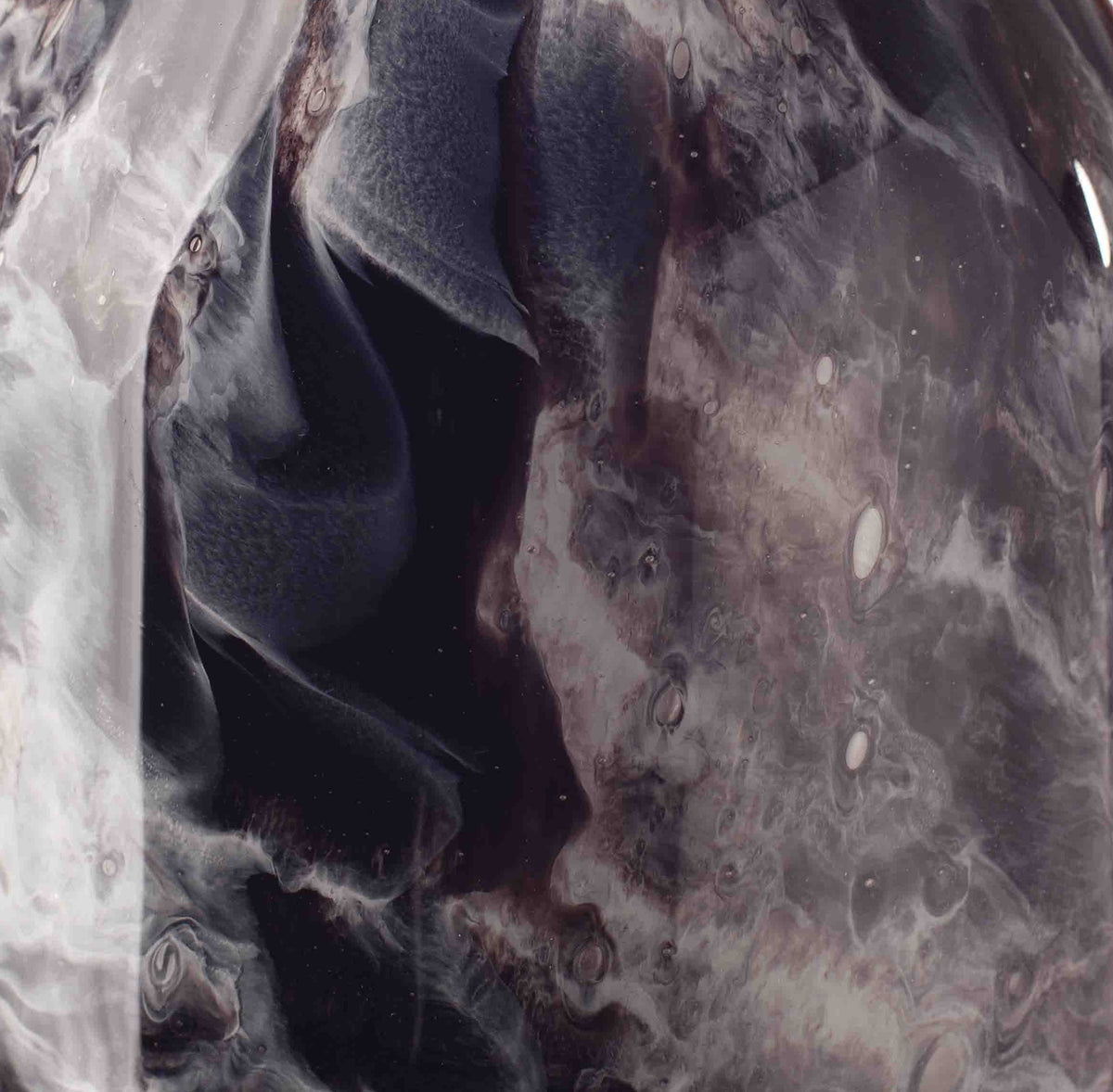 Small Vase 21cm Tunis - Obsidian Noir
