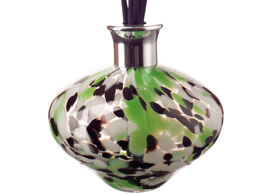 Oval Reed Diffuser - Green, Black and White
