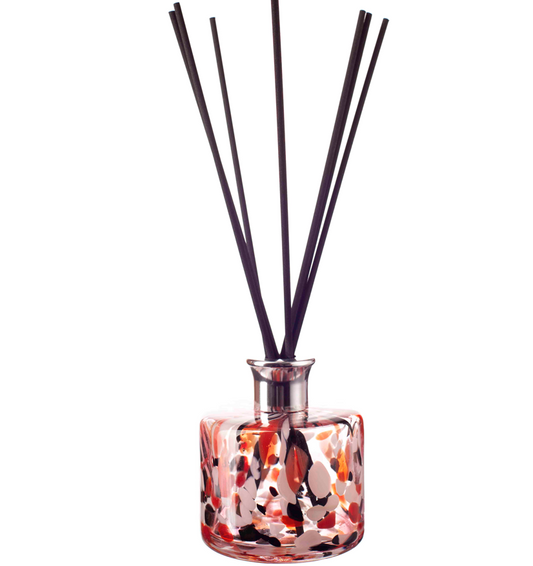 Cylinder Reed Diffuser - Red, Black and White