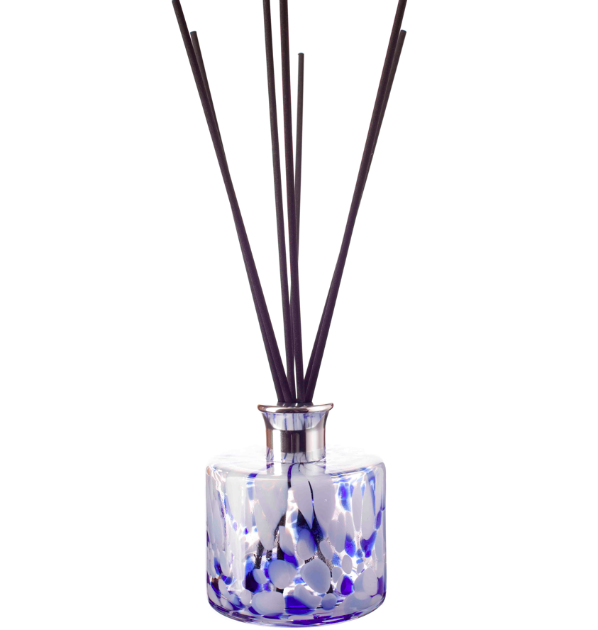 Cylinder Reed Diffuser - Blue and White