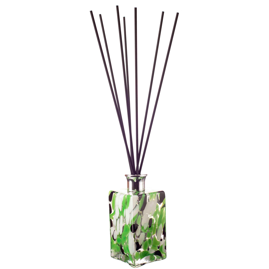 Rectangle Reed Diffuser - Green, Black and White