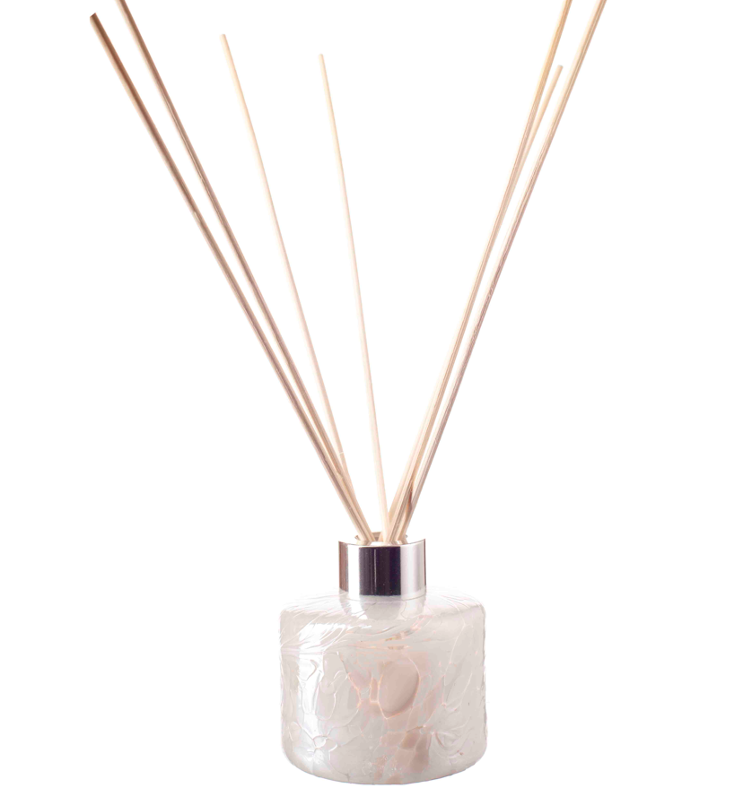 Small Cylinder Reed Diffuser - White