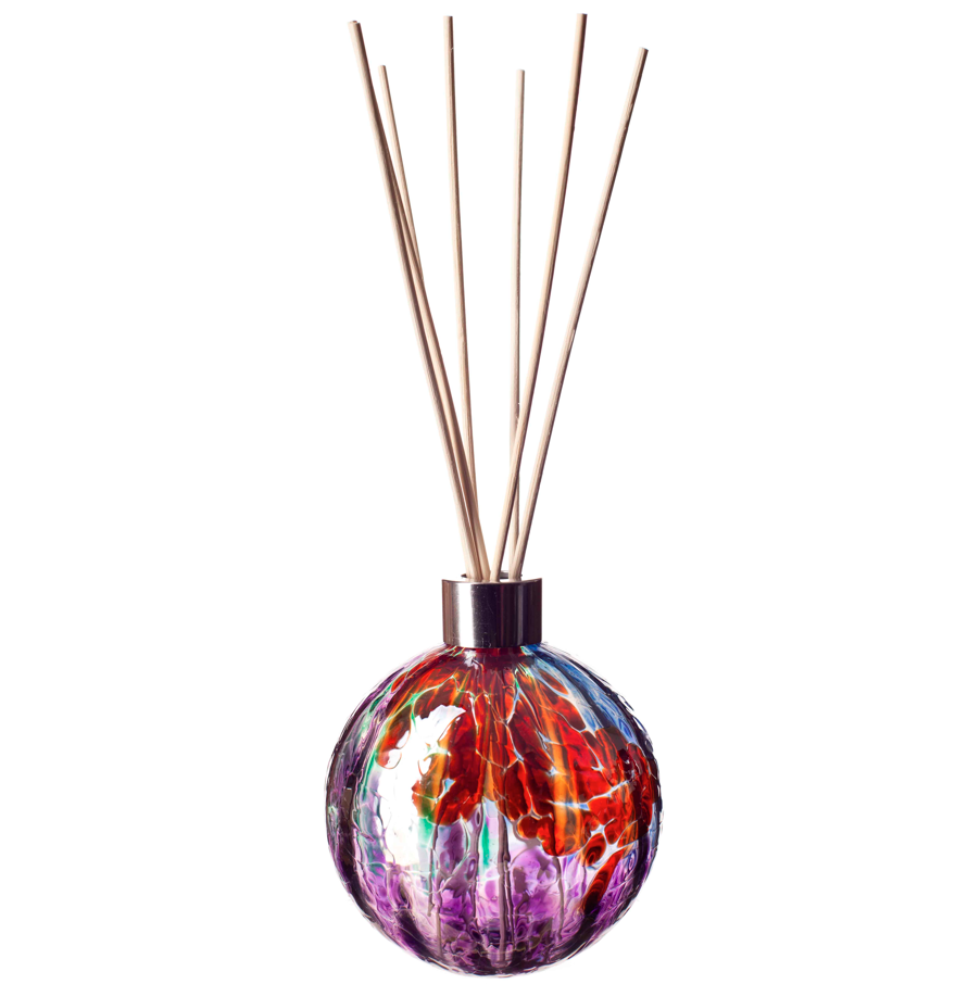 Sphere Reed Diffuser - Optical Red Blue Green Purple