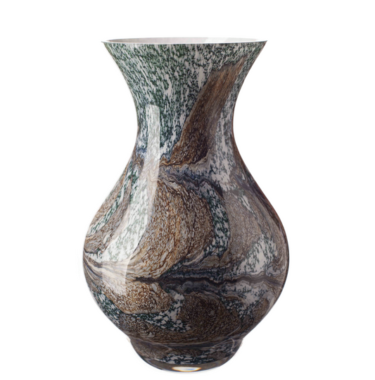 Posy Vase 25cm - Peacock Lustre