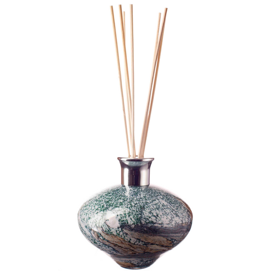 Oval Reed Diffuser - Peacock Lustre