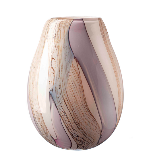Oval Vase 30cm - Blushed Meadows
