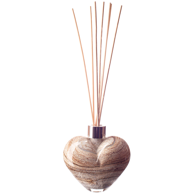 Heart Reed Diffuser - Natural Stone