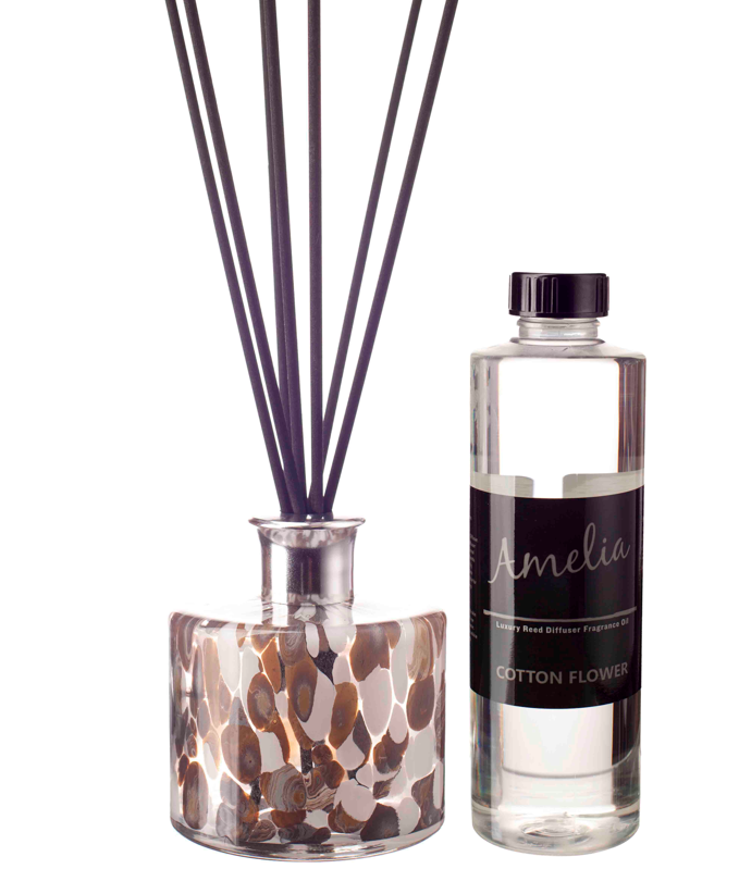 Cylinder Reed Diffuser - Midnight Drift