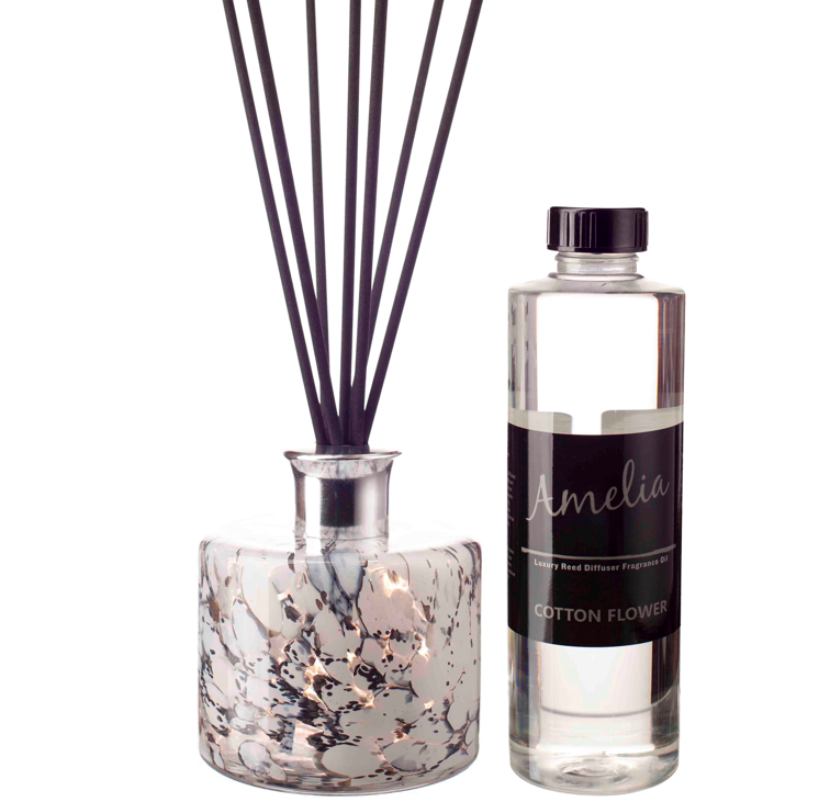 Cylinder Reed Diffuser - Lunar Drift