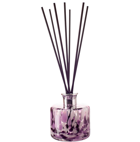 Cylinder Reed Diffuser - Purple, Black and White