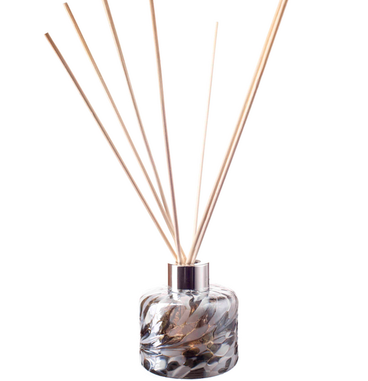 Small Cylinder Reed Diffuser - Silver & White