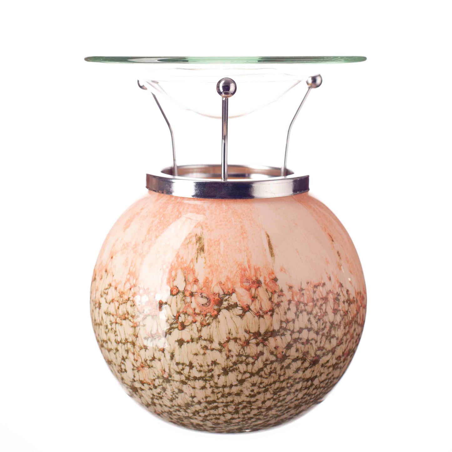 Tealight Wax Melt Burner - Evergreen Blush