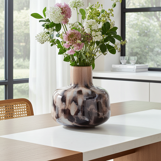 Wide Vase 19cm Tokio - Midnight Blush