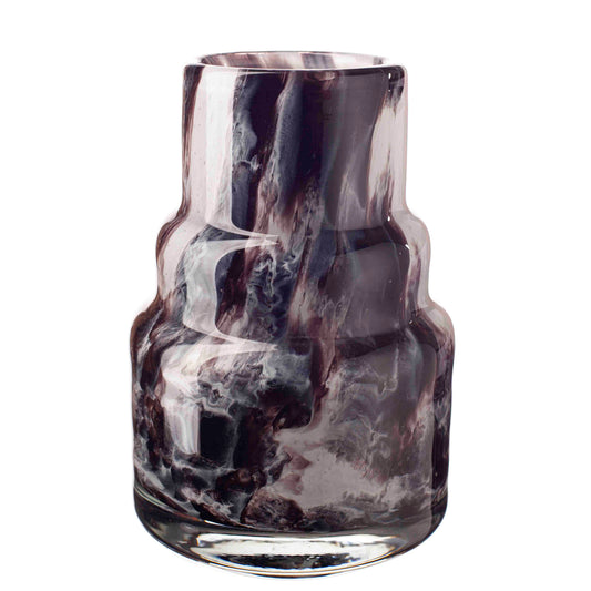 Small Vase 20cm Torch - Obsidian Noir