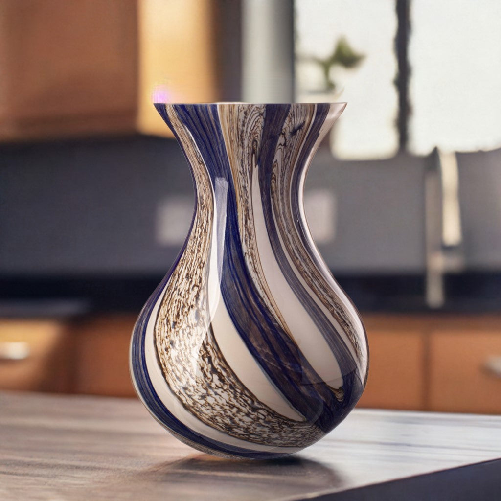 Small Posy Vase 17cm - Naval Oak
