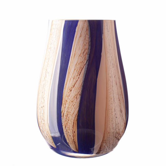 Medium Dome Vase 19cm - Naval Oak