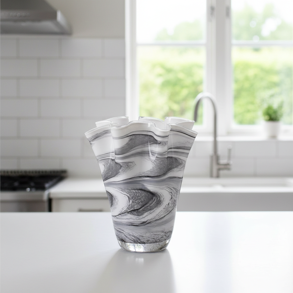 Handkerchief Vase 25cm - Night Sky