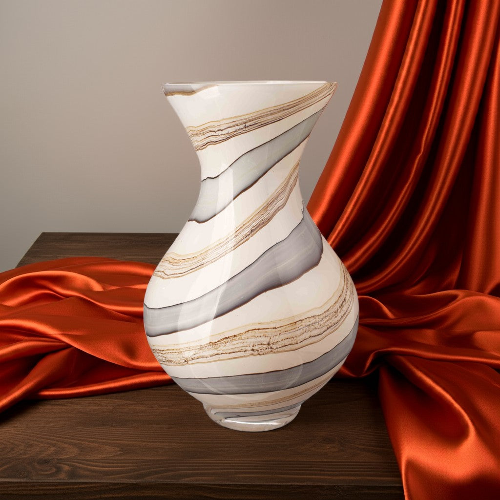 Posy Vase 25cm - Smoked Meadows
