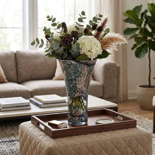 Classic Vase 28cm - Peacock Lustre
