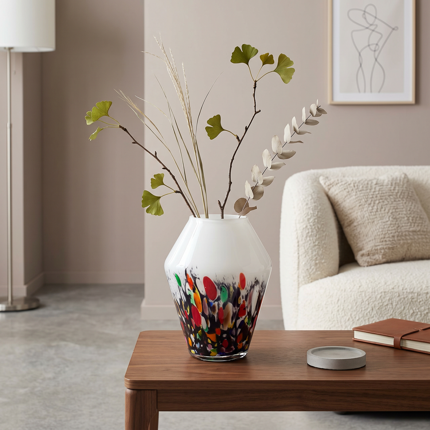 Diamond Vase 26cm - Colourfall
