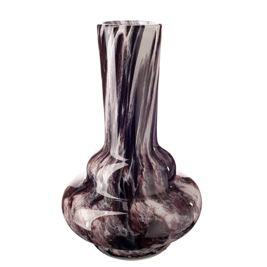 Large Vase 36cm Stella- Obsidian Noir
