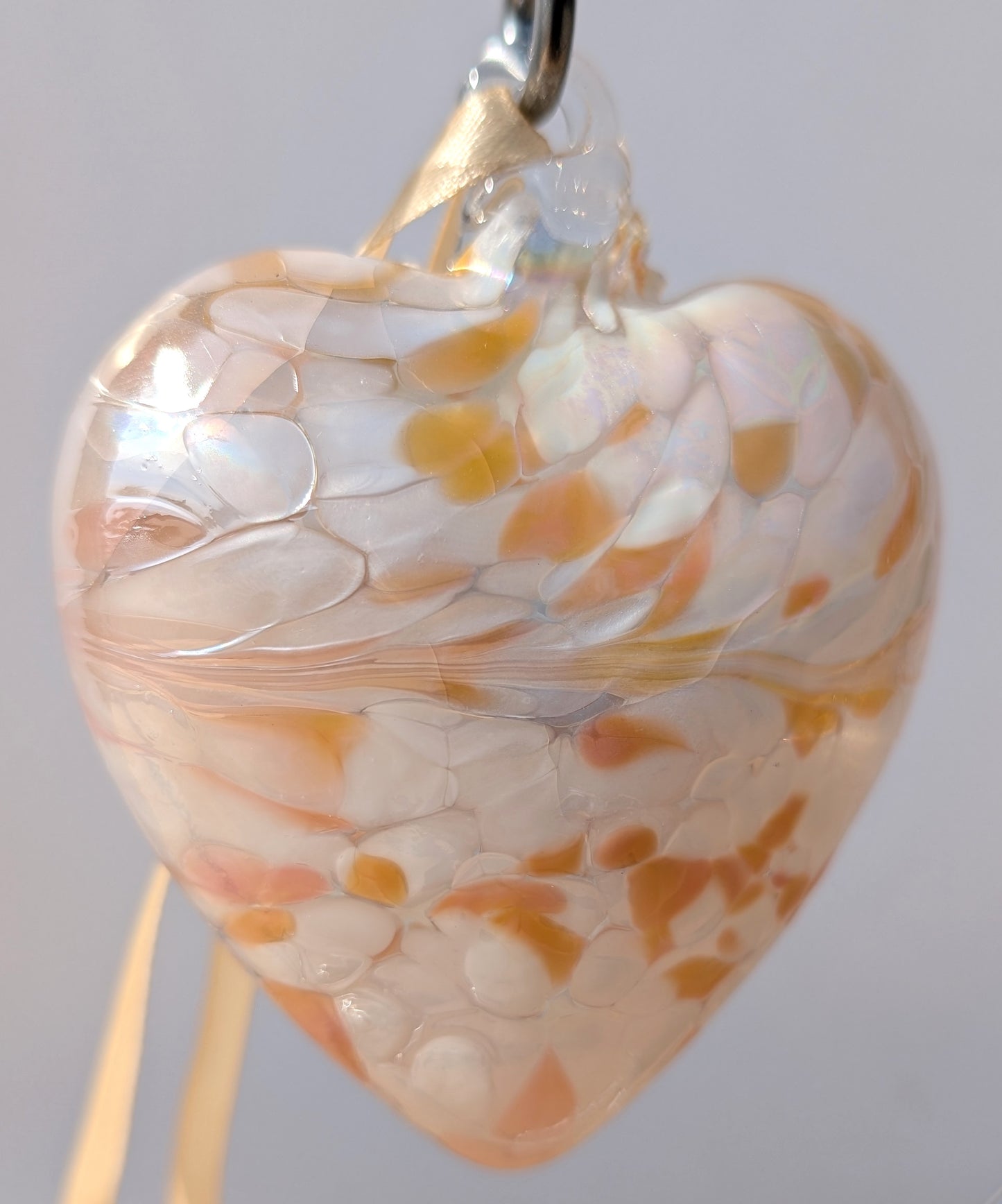 Birthstone Hanging Heart 8cm