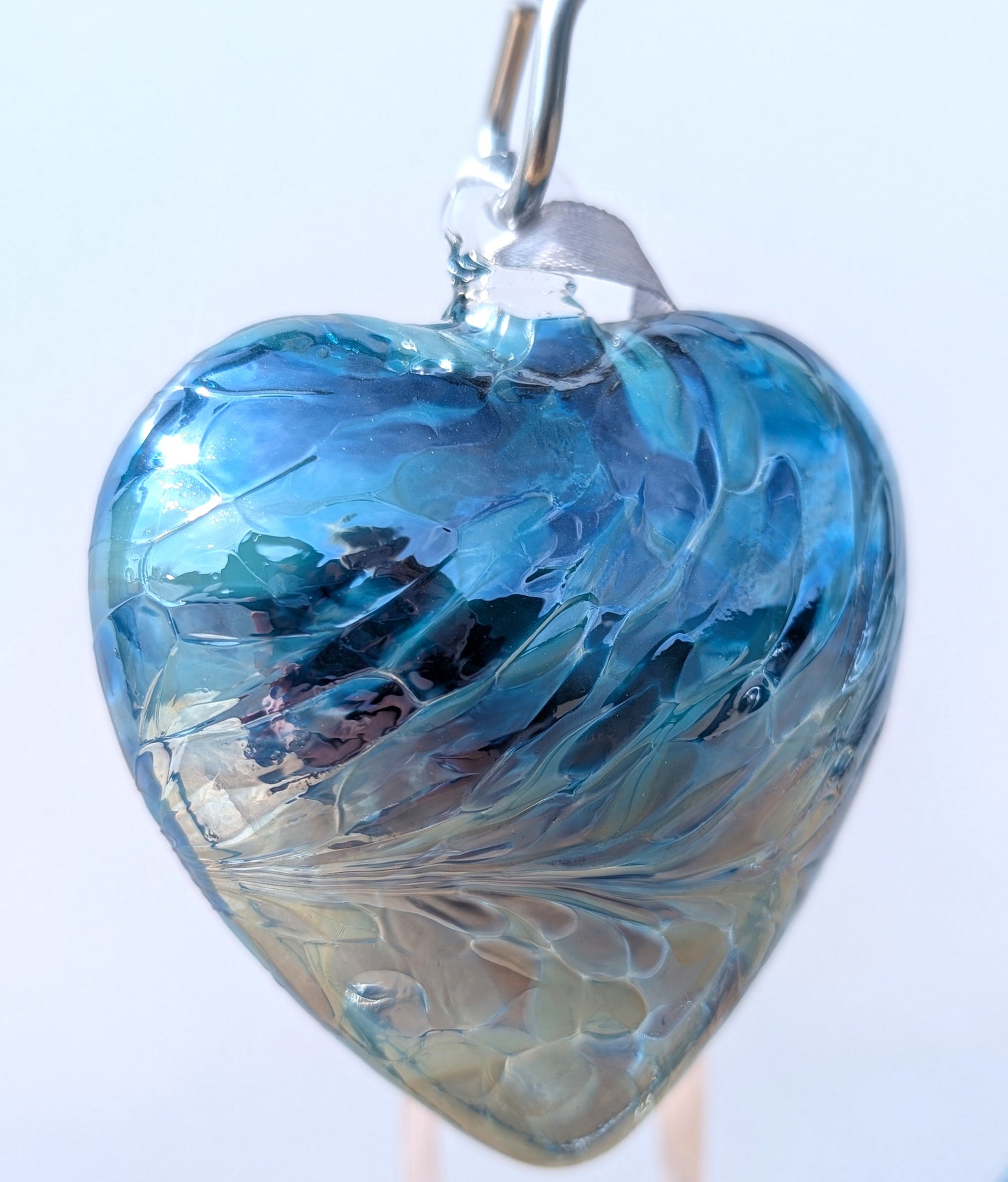 Birthstone Hanging Heart 8cm