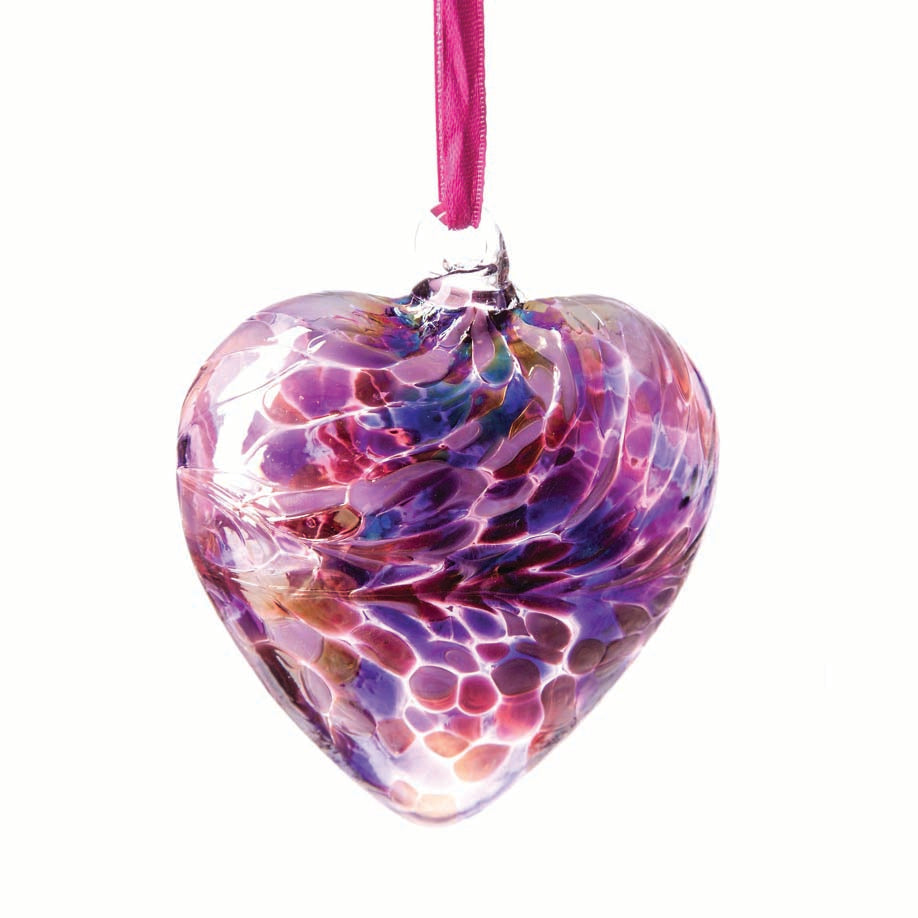 Birthstone Hanging Heart 8cm