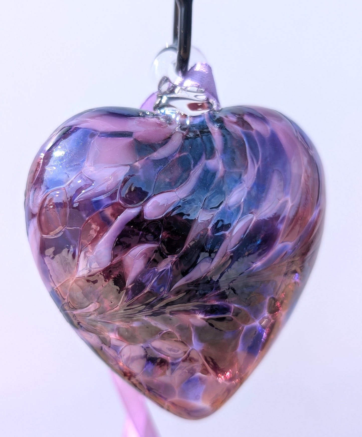 Birthstone Hanging Heart 8cm