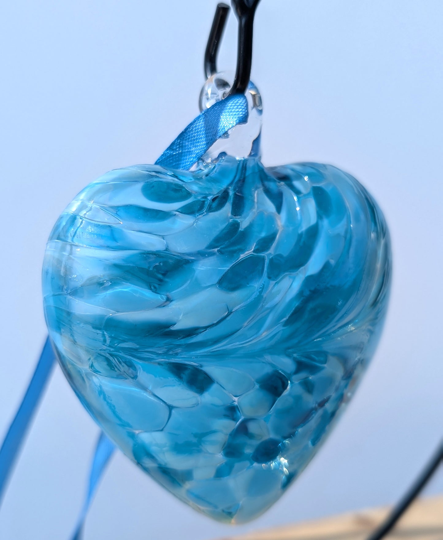 Birthstone Hanging Heart 8cm