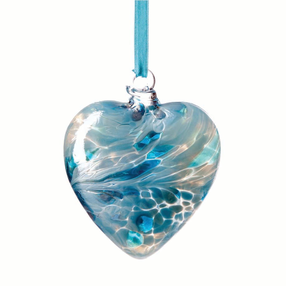 Birthstone Hanging Heart 8cm