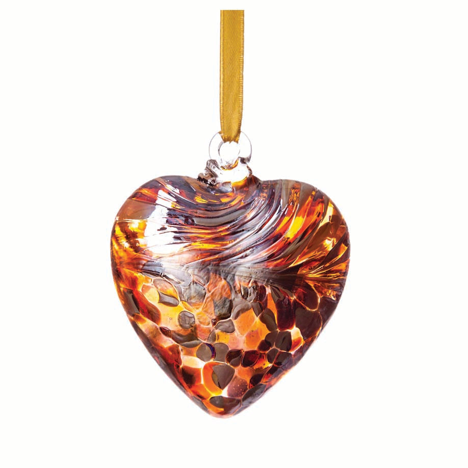 Birthstone Hanging Heart 8cm