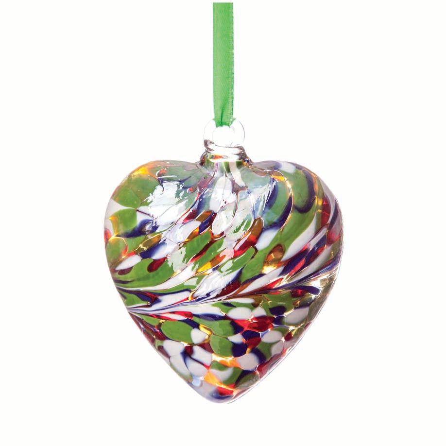 Birthstone Hanging Heart 8cm