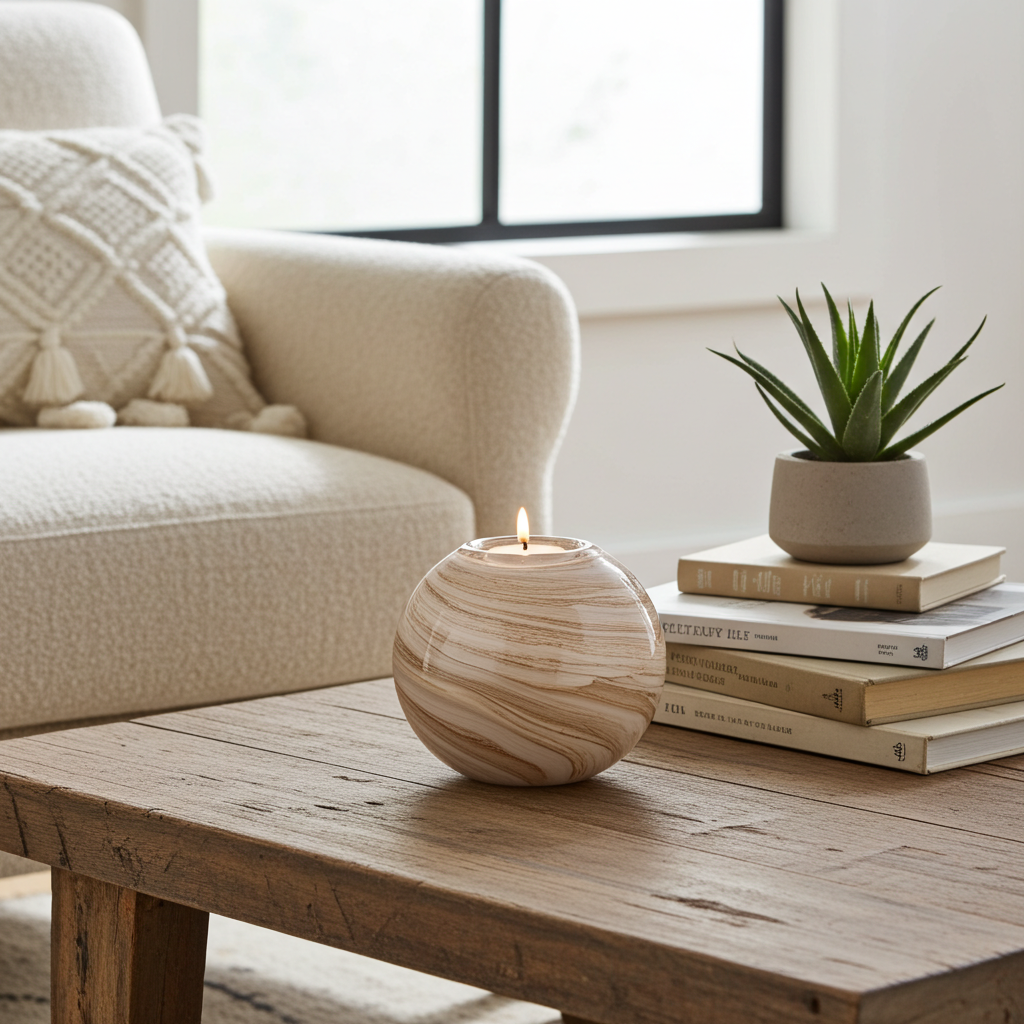 Round Tealight Candle Holder